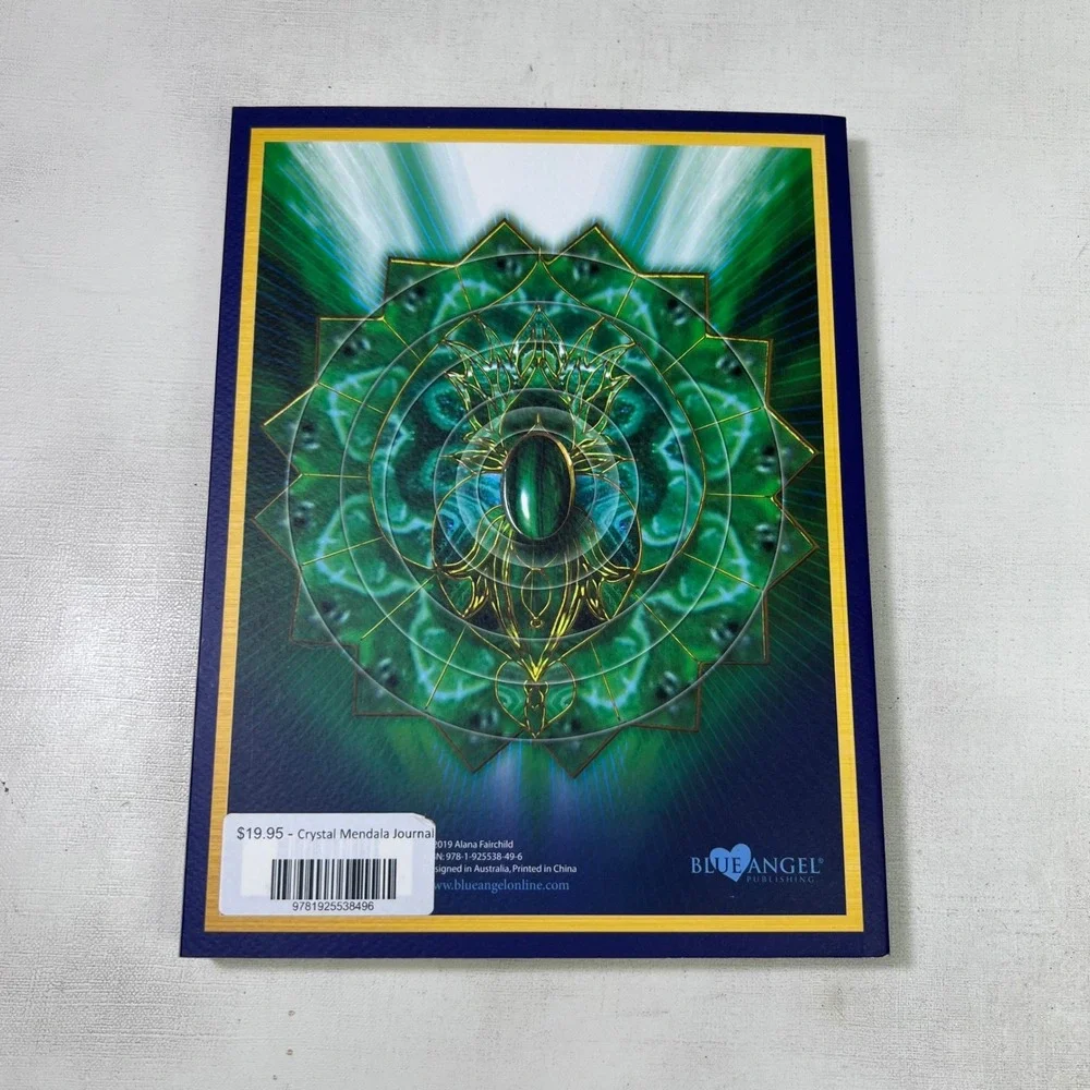 Alana Fairchild Crystal Mandala Journal Blue Angel Publishing Sacred Geometry
